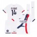 Maillot de foot Paris Saint-Germain Desire Doue #14 Extérieur vêtements enfant 2024-25 Manches Courtes (+ pantalon court)